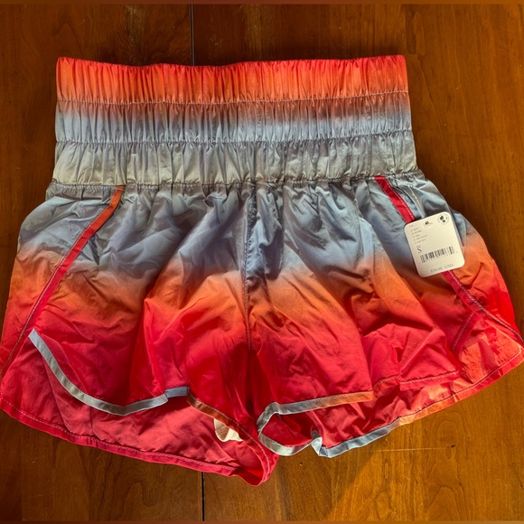 free people movement Pants - fp movement The Way Home ombré athletic shorts - size small